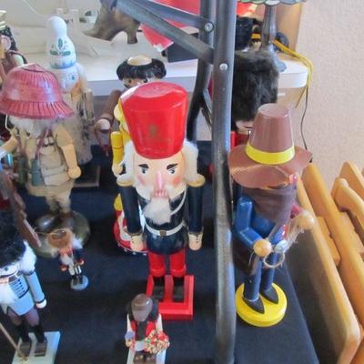 Large selection of Nutcrackers.  Some are from Germany made by Steinbach.