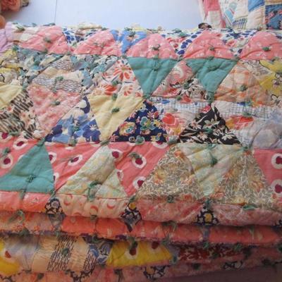 Antique handmade one-of-a-kind quilts!