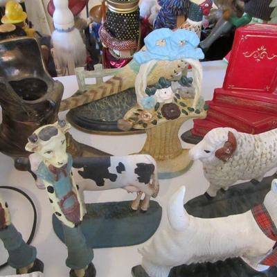 A large collection of door stops in all themes.