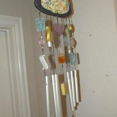 A fun purse themed wind chime
