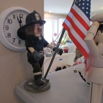 Large selection of Nutcrackers.  Some are from Germany made by Steinbach.