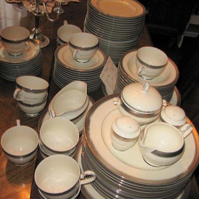 Vintage Mikasa china, service for 12 with serving pieces. BUY IT NOW  $ 235.00
