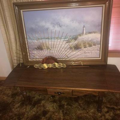 Natural Wood Coffee Table and More