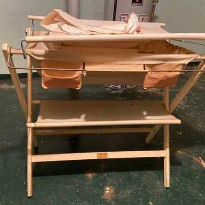 Vintage Babys Bath and Changing Table