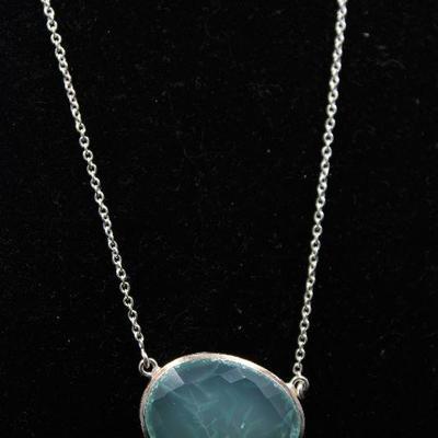 Sterling and Quartz Necklace