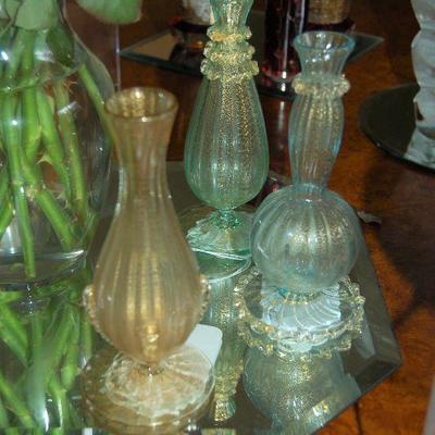 Venetian bud vases