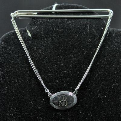 Sterling Tie Bar & Pendant