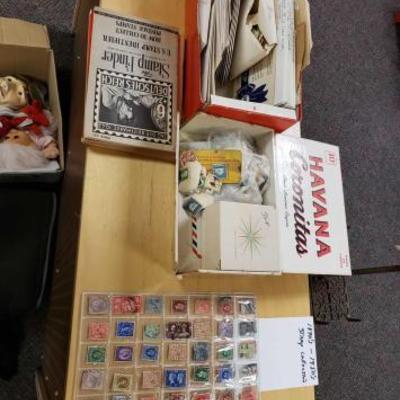 804	
1890's - 1950's Stamp Collection
Foreign And Domestic Stamps And Books