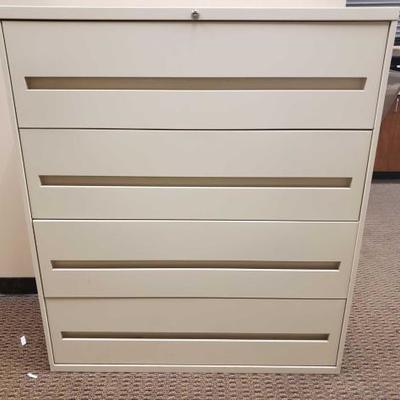 #16478 â€¢ Filing Cabinet With Filing Folders