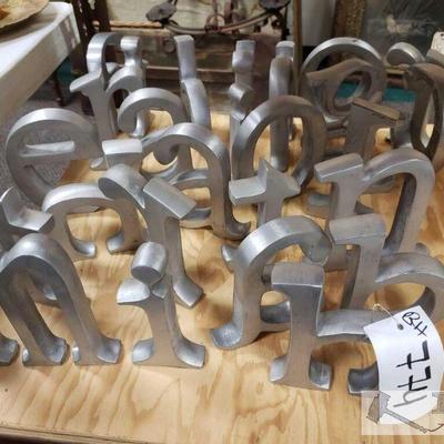 #774 â€¢ Assorted Metal Letters
