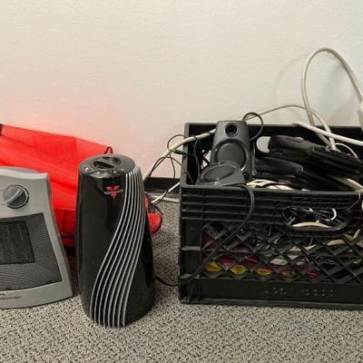 #16302 â€¢ Space Heaters, Logitech Speakers, Sony Recorders, Power Strips and More
