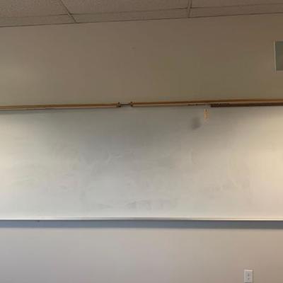 #26914 â€¢ White Board, With 2 Role Up Maps