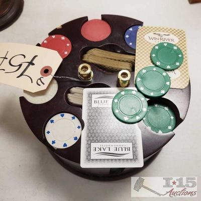 Vintage Poker Set 