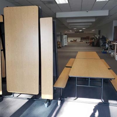 #15000 â€¢ Two Cafeteria Tables
