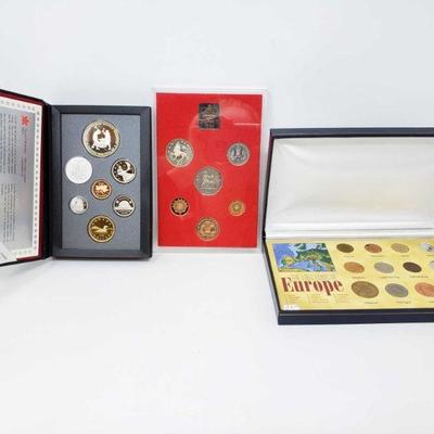 
#287 â€¢ The Last Coins of Europe Set and Royal Canadian Mint Sets