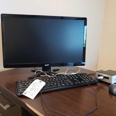 #16450 â€¢ Intel Desktop Computer, Acer Monitor, Computer Speakers, And More