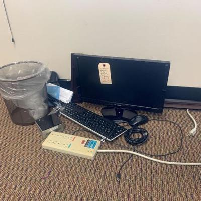#16654 â€¢ Computer Monitor, KeyBoard, Mouse, Nuc , And More
