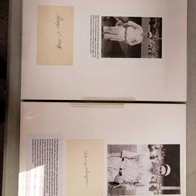 2 Autographs Signed By George Kelly And Harry Hooper
Lot # 622 (Sale Order: 114 of 744)      

2 Autographs Signed By George Kelly And...
