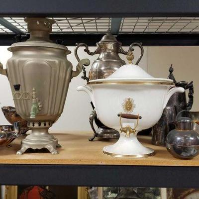 
#796 â€¢ Silver Plated Dishware
