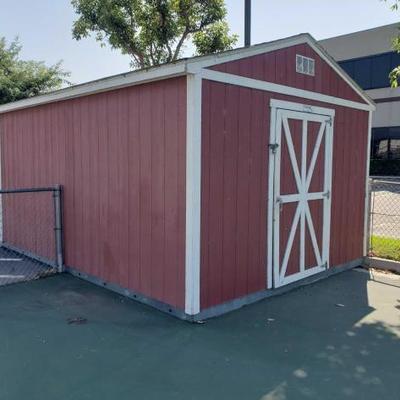54	
16' x 12' Tuff Shed
Measures Approx: 16' x 12' x 10' Tall Contents Not Included Buyer Is Responsible For Take Down And Removal
