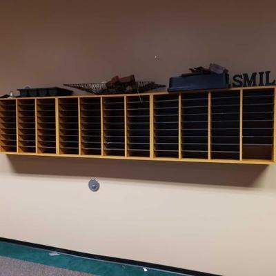 #17812 â€¢ Floating Wall Cubbies, Organizers, Decor, And More