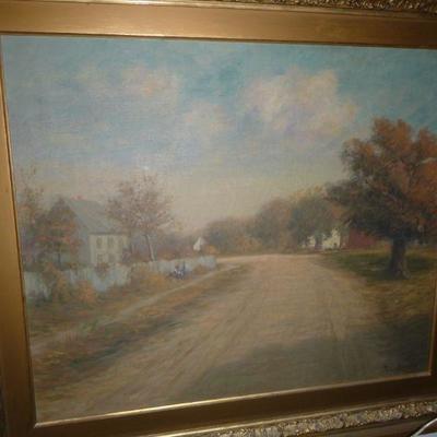 Signed original oil Painting Listed Philadelphia P.A. James C Magee 1846-1924