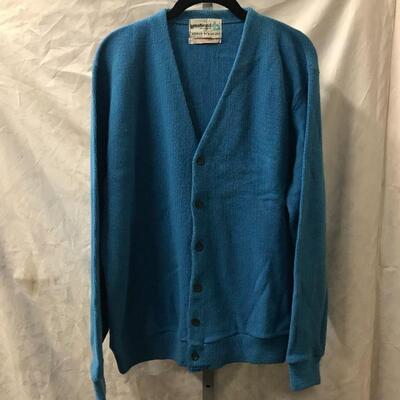 1970's New Mens Cardigan. Bid-Buy-Get Details at bidlive.uniquevintique.com