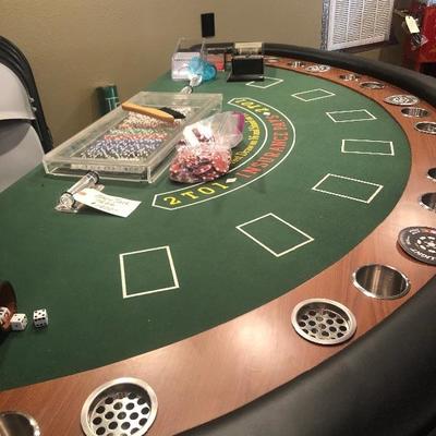 Las Vegas black jack table 