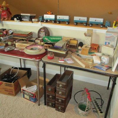 Semis, sewing machine drawers & more