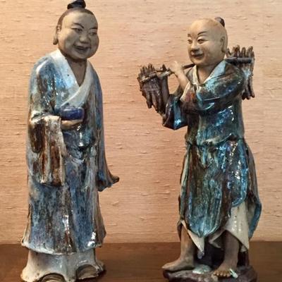 2 Large Shiwan Figures
