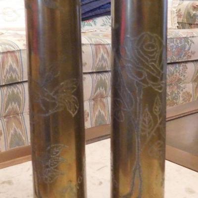 1945 Shell Bud Vases