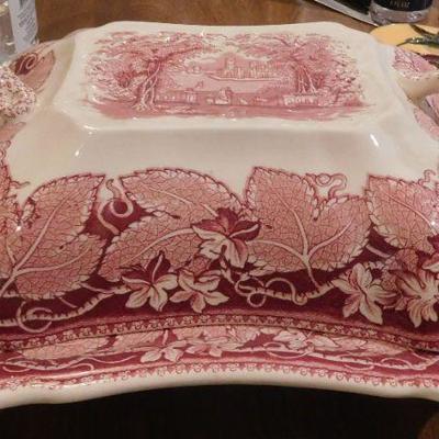 Mason's Ironstone Covered Dish