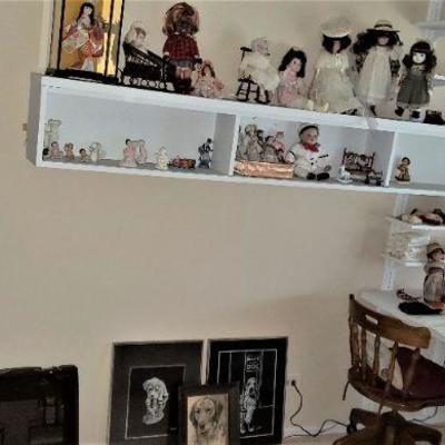 Vintage Dolls, Smith-Corona Sterling Cartridge Electric Typewriter.