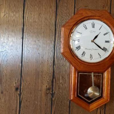Seiko Quartz Clock, Strausbourg Manor Clock, Montgomery Ward 30 Day Clock