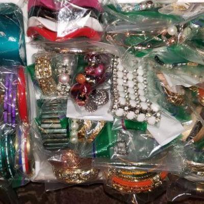 Costume Jewelry: Watches, Bracelets, Necklaces, Earrings.