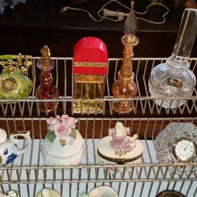 Trinket Boxes and Perfumes