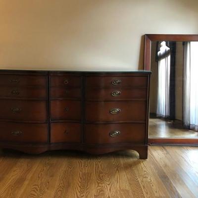 Bassette Dresser & Mirror