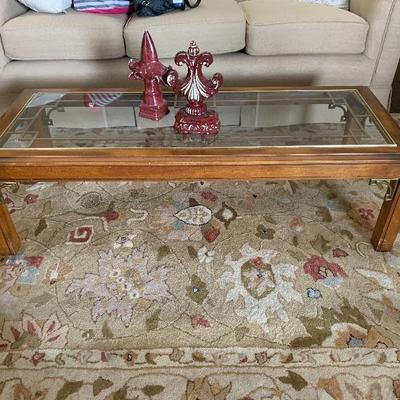 sofa table w/matching end tables & coffee table 
