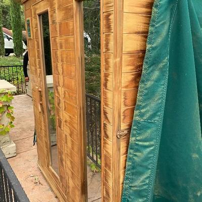 Barely used steam sauna - with built in stereo and aromatherapy options - portable and plug and play! - make offer and you haul. Works...