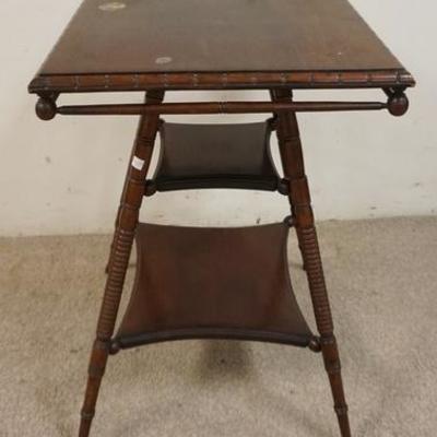 1203	VICTORIAN LAMP TABLE
