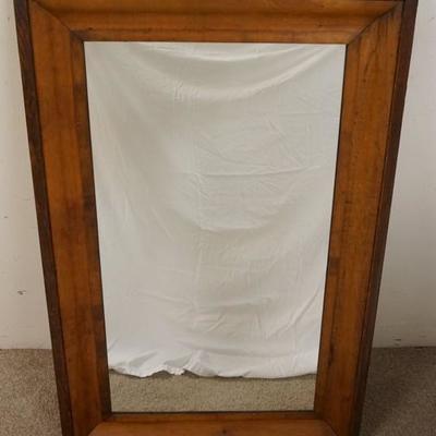 1080	LARGE ANTIQUE MIRROR, 28 1/2 IN X 44 1/2 IN OVERALL
