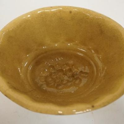 1140	DEEP YELLOW WARE MOLD-RABBIT, 9 3/8 IN X 6 IN X 4 5/8 IN HIGH
