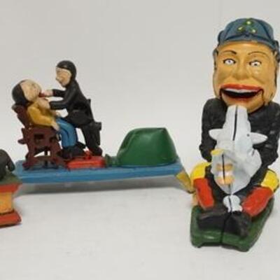 1225	4 MECHANICAL BANKS, TALLEST IS 8 IN
