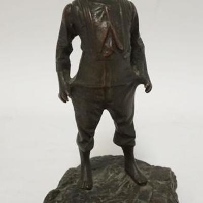 1094	BRONZE OF A BAREFOOT BOY, 6 3/4 IN HIGH
