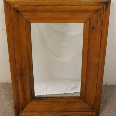 1079	ANTIQUE OGEE MIRROR, 21 3/4 IN X 30 IN OVERALL
