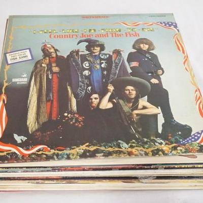 1026	LOT OF 19 ROCK ALBUMS; COUNTRY JOE & THE FISH- I FEEL LIKE I'M FIXING TO DIE (COMES WITH GAME) & ELECTRIC MUSIC FOR THE MIND & BODY,...