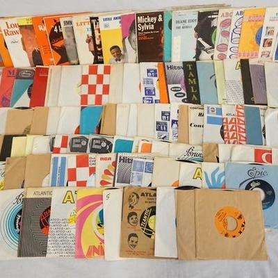 1076	LOT OF 100 PLUS R & B 45S INCLUDING; CLYDE MCPHATTER, SHIRELLY ELLIS, THE ORLONS, LITTLE ANTHONY & THE IMPERIALS, LOW RAWLS, U.S....