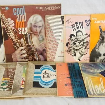 1011	LOT OF 15 JAZZ ALBUMS (11 OF THEM ARE 10 IN LPS)  BILLY MAY BIG BAND BASH, PEE WEE HUNG AND HIS ORCHESTRA DIXIELAND DETOUR, MODERN...