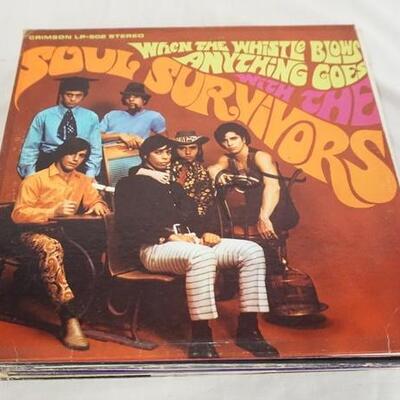 1084	LOT OF 22 ROCK ALBUMS; SOUL SURVIVORS WHEN THE WHISTLE BLOWS ANYTHING GOES, ZALMAN YANOVSKY ALIVE & WELL IN ARGENTINA, THE ELECTRIC...