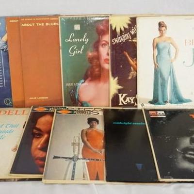 1003	LOT OF 14 10 IN JAZZ ALBUMS; CLASSICS IN JAZZ COOL & QUIET, OSCAR PETERSON QUARTET, THE GREAT JIMMIE LUNCEFORD FOR DANCERS ONLY,...